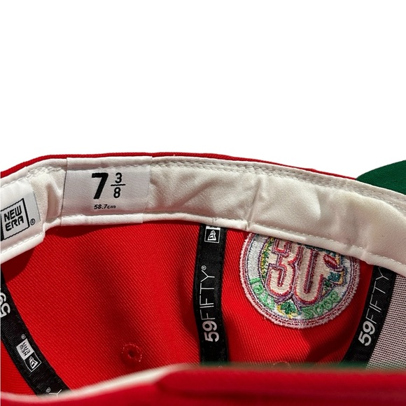 NEW ERA TORONTO BLUE JAYS TRIX CEREAL FITTED HAT SZ 7 3/8 - Picture 7 of 8